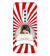 A0527-Red and White Frame Back Cover for Vivo V17 Pro