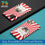 A0527-Red and White Frame Back Cover for Realme C30-Image5