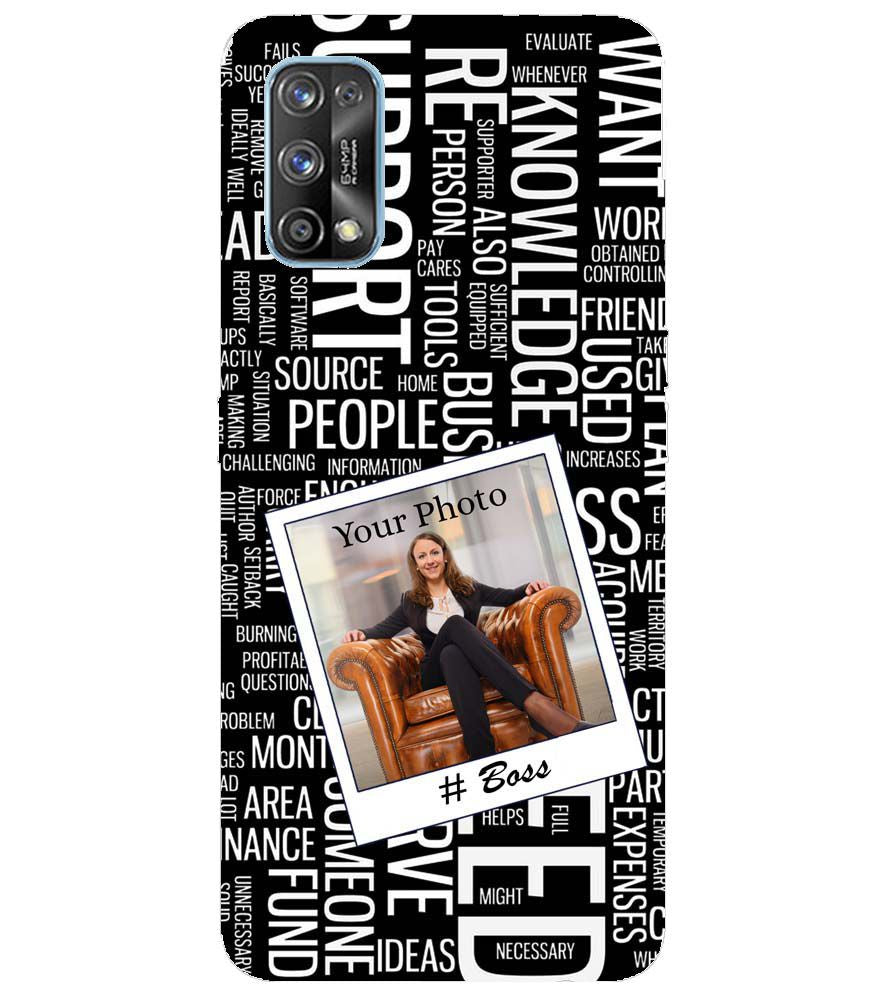 A0528-Boss with Photo Back Cover for Realme 7 Pro