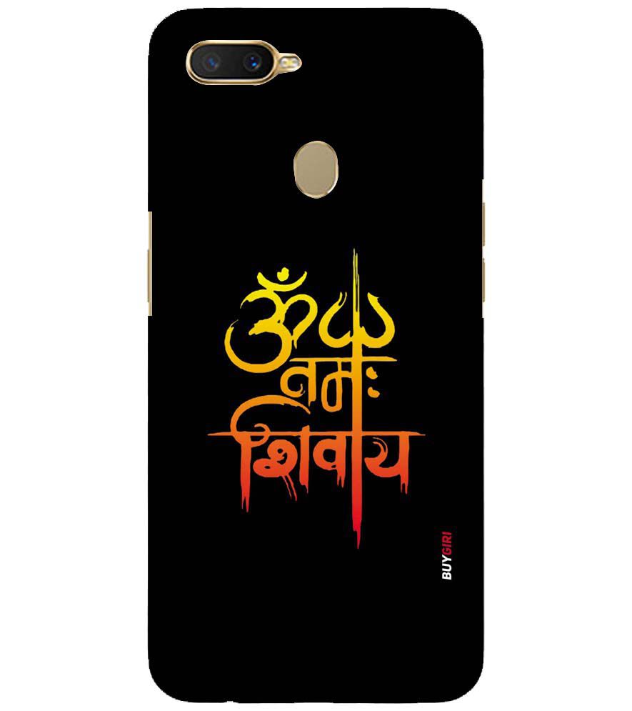 BG0063-Om Namah Shivay Back Cover for Oppo A11K