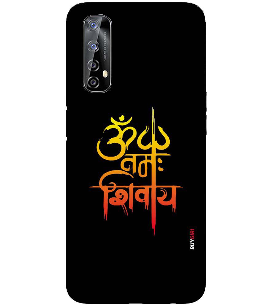 BG0063-Om Namah Shivay Back Cover for Realme 7