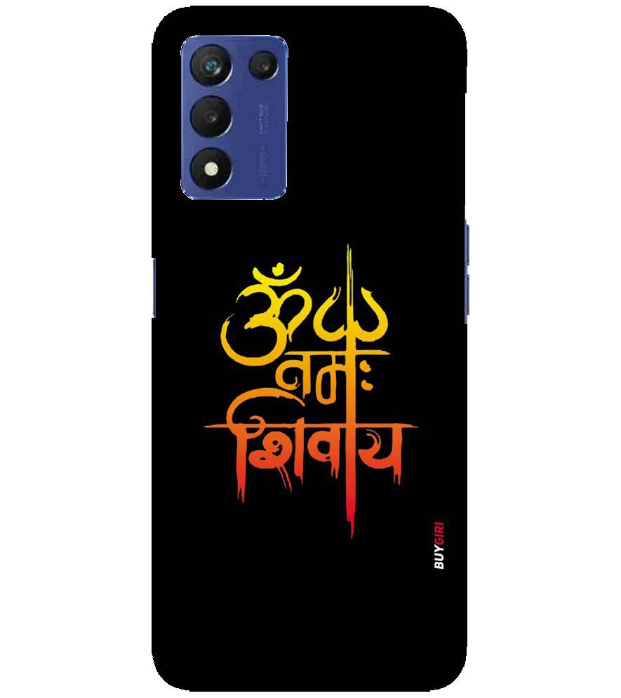 BG0063-Om Namah Shivay Back Cover for Realme 9 5G Speed