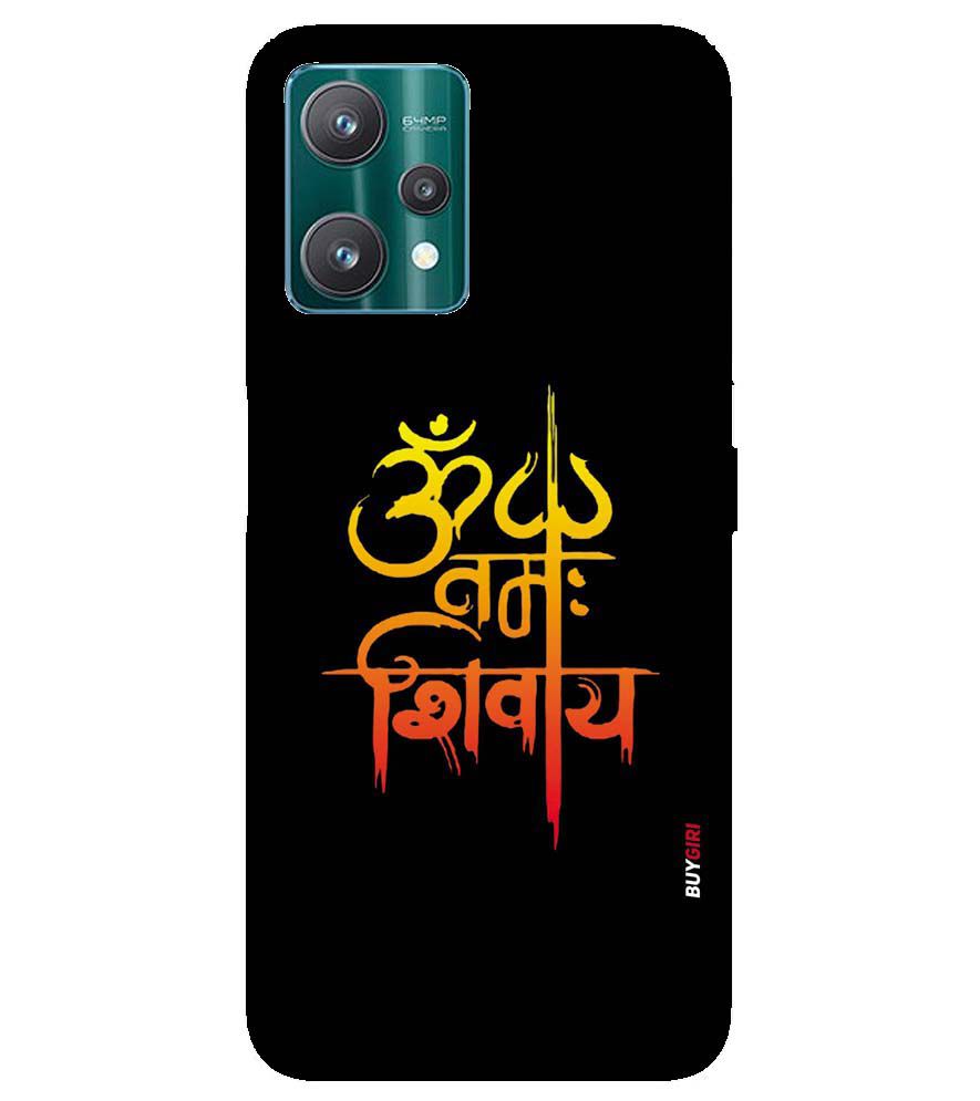 BG0063-Om Namah Shivay Back Cover for Realme 9 Pro+