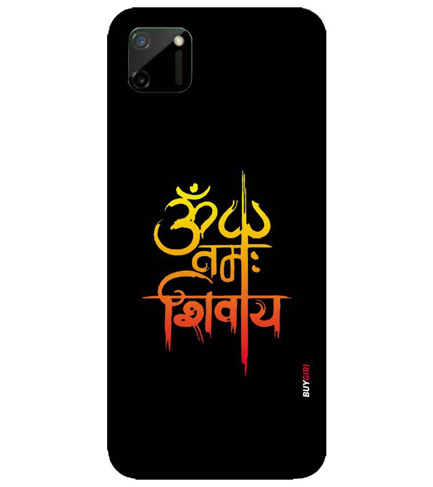 BG0063-Om Namah Shivay Back Cover for Realme C11