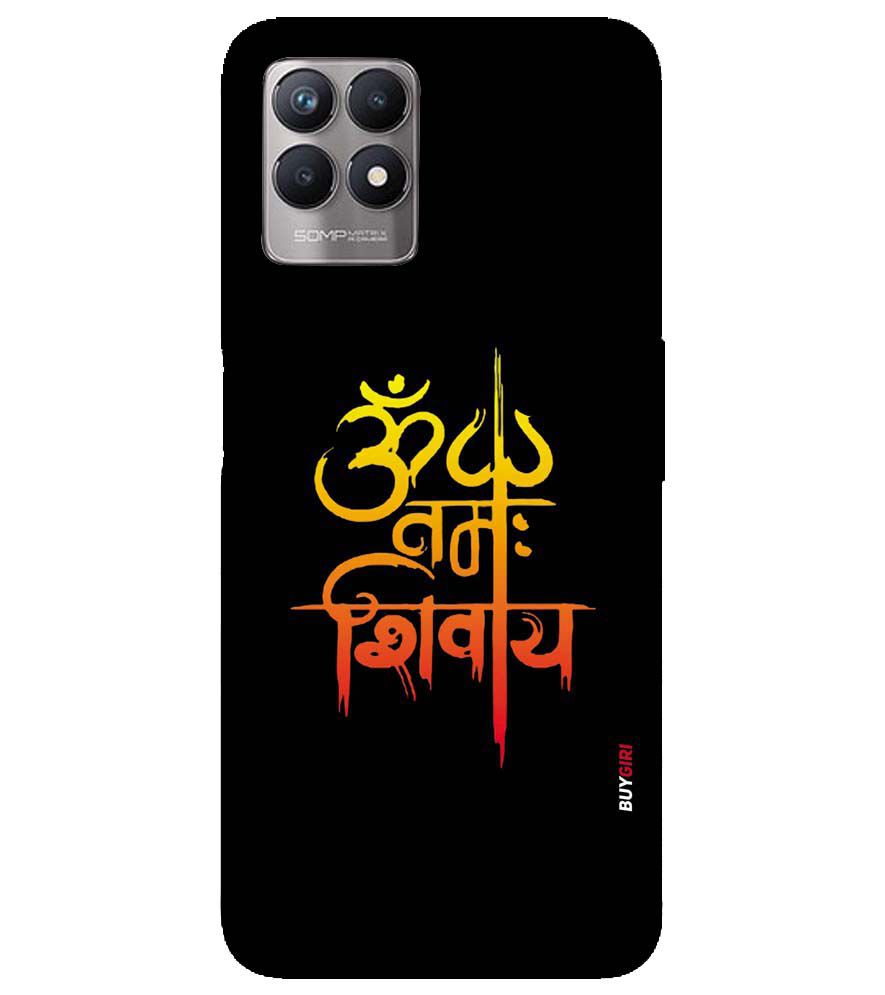 BG0063-Om Namah Shivay Back Cover for Realme Narzo 50