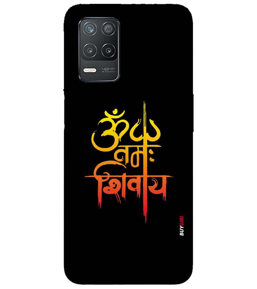 BG0063-Om Namah Shivay Back Cover for Realme V13 5G