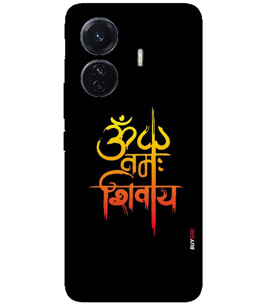 BG0063-Om Namah Shivay Back Cover for vivo T1 Pro