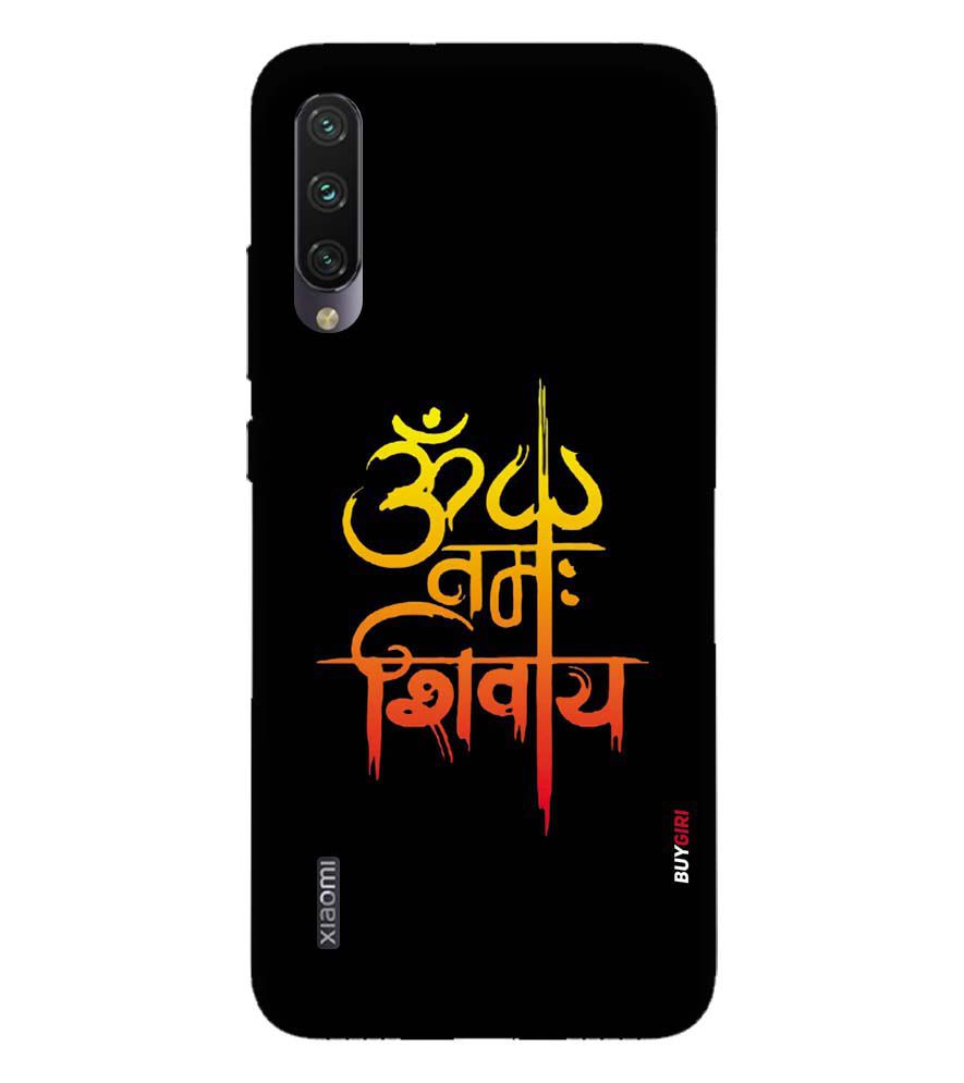 BG0063-Om Namah Shivay Back Cover for Xiaomi Mi A3