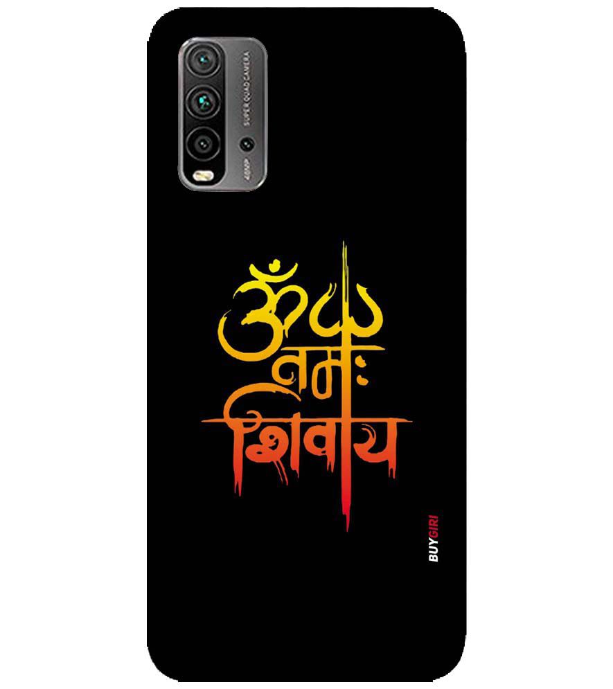 BG0063-Om Namah Shivay Back Cover for Xiaomi Redmi 9 Power