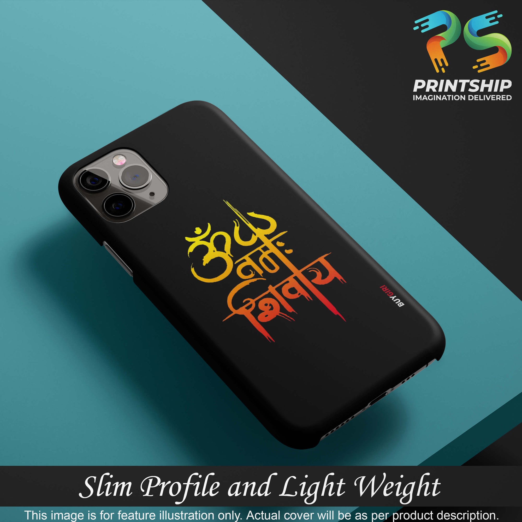 BG0063-Om Namah Shivay Back Cover for Realme GT Master-Image4