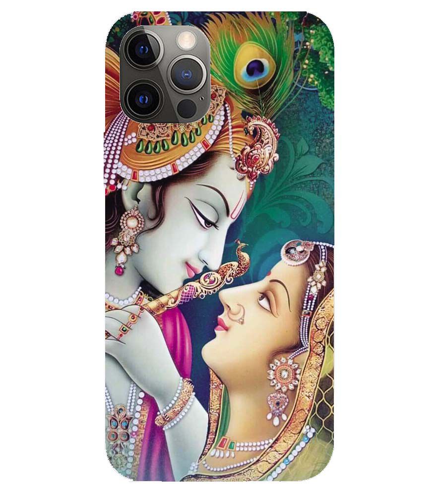 BG0072-Radha Krishna Back Cover for Apple iPhone 12 Pro