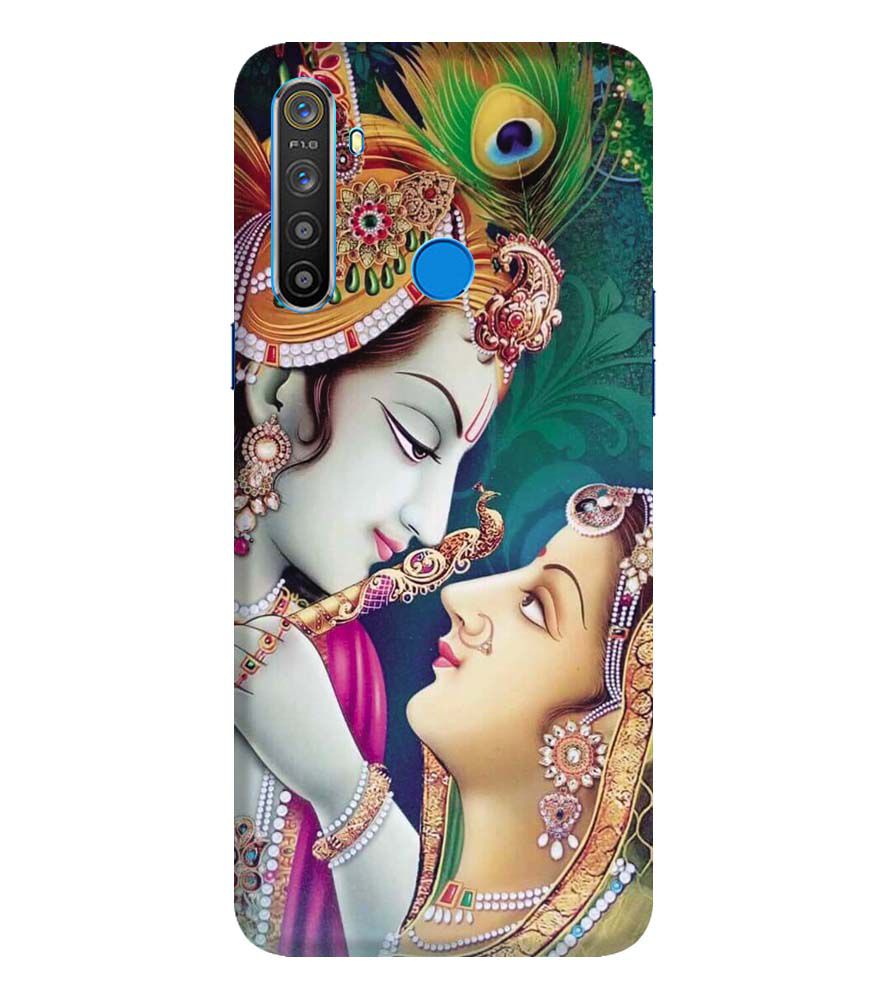 BG0072-Radha Krishna Back Cover for Realme 5