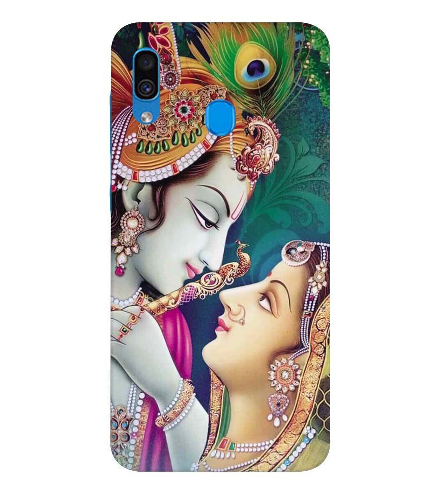 BG0072-Radha Krishna Back Cover for Samsung Galaxy A20