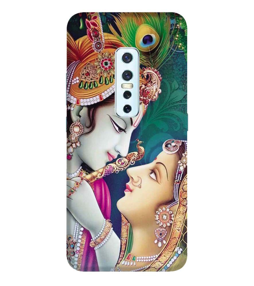 BG0072-Radha Krishna Back Cover for Vivo V17 Pro