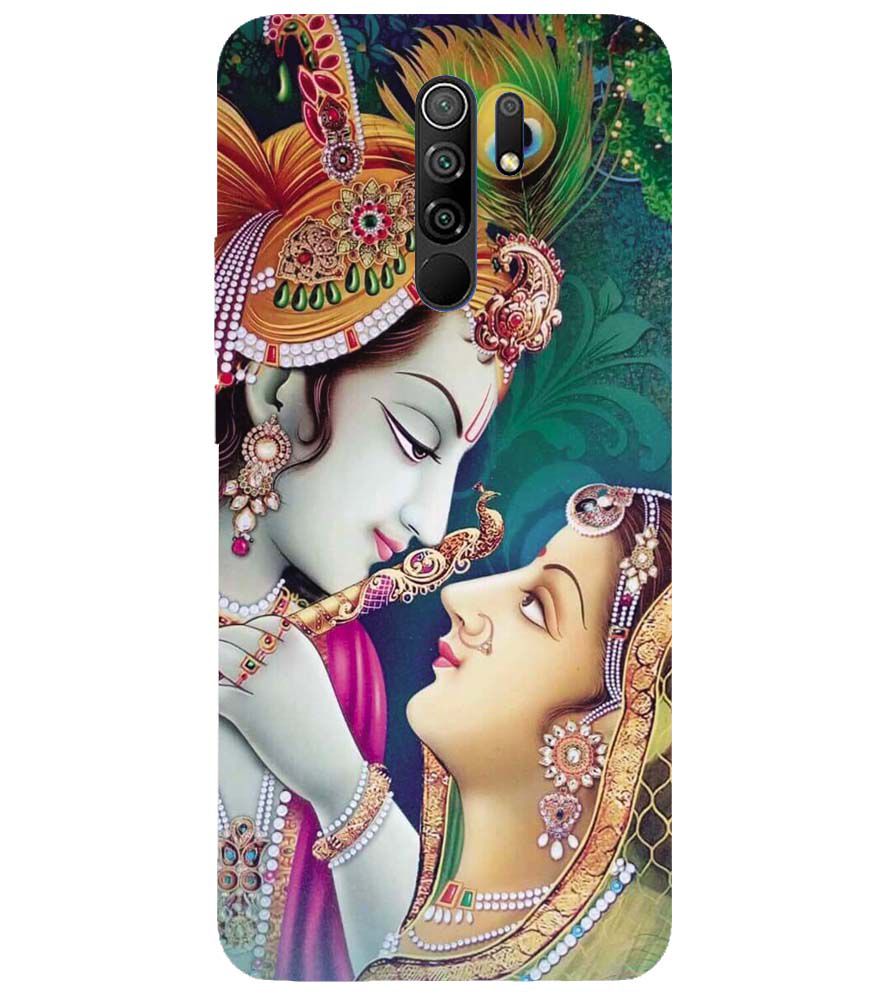 BG0072-Radha Krishna Back Cover for Xiaomi Poco M2