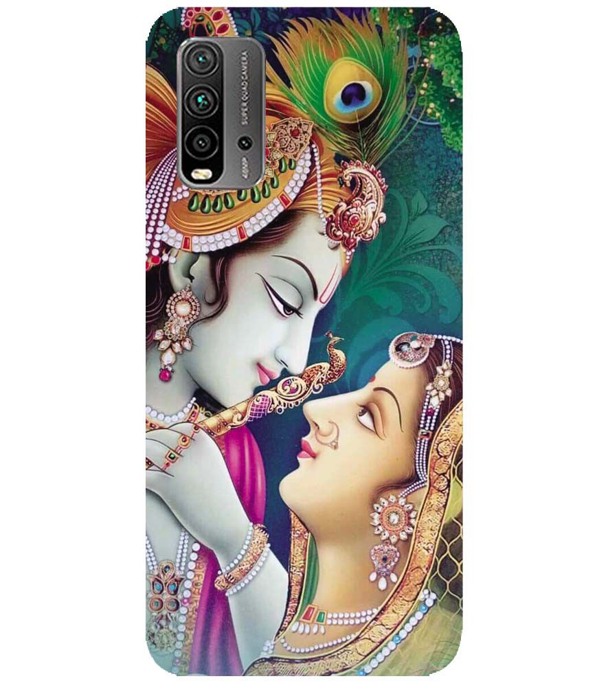 BG0072-Radha Krishna Back Cover for Xiaomi Redmi 9 Power