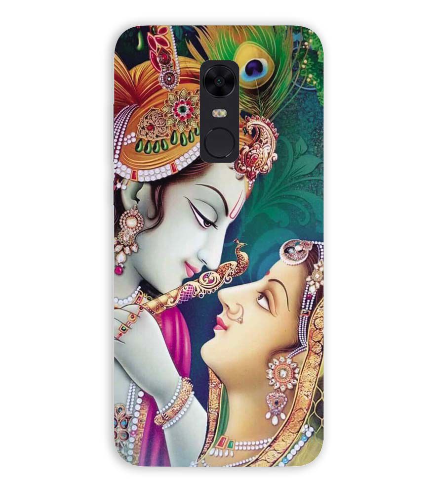 BG0072-Radha Krishna Back Cover for Xiaomi Redmi Note 5