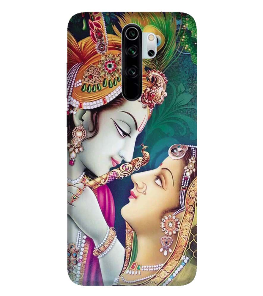 BG0072-Radha Krishna Back Cover for Xiaomi Redmi Note 8 Pro