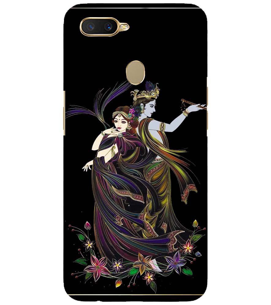 BG0074-Jai Radha Krishna Back Cover for Oppo A11K