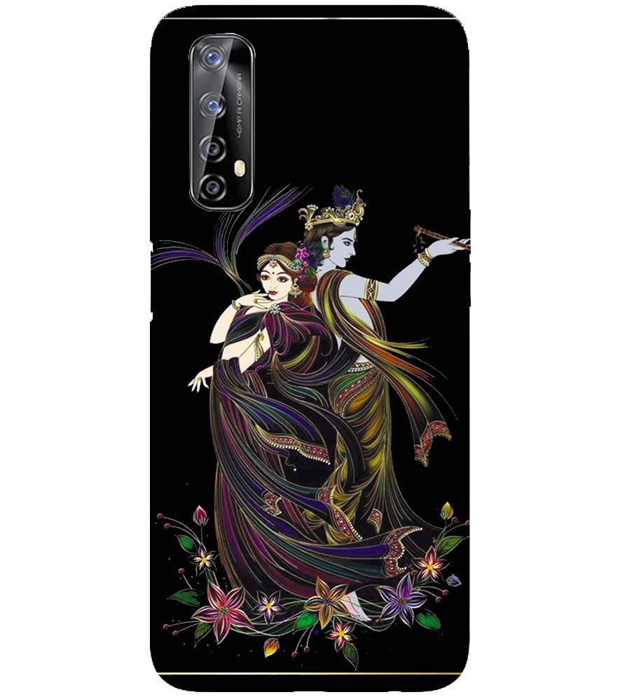 BG0074-Jai Radha Krishna Back Cover for Realme 7