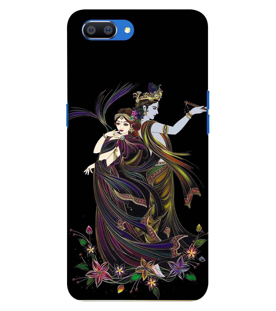 BG0074-Jai Radha Krishna Back Cover for Oppo Realme C1