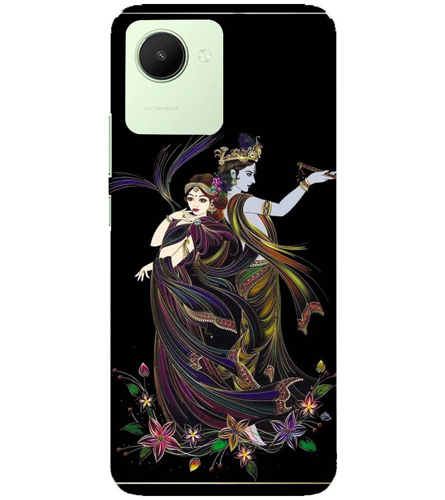 BG0074-Jai Radha Krishna Back Cover for Realme C30