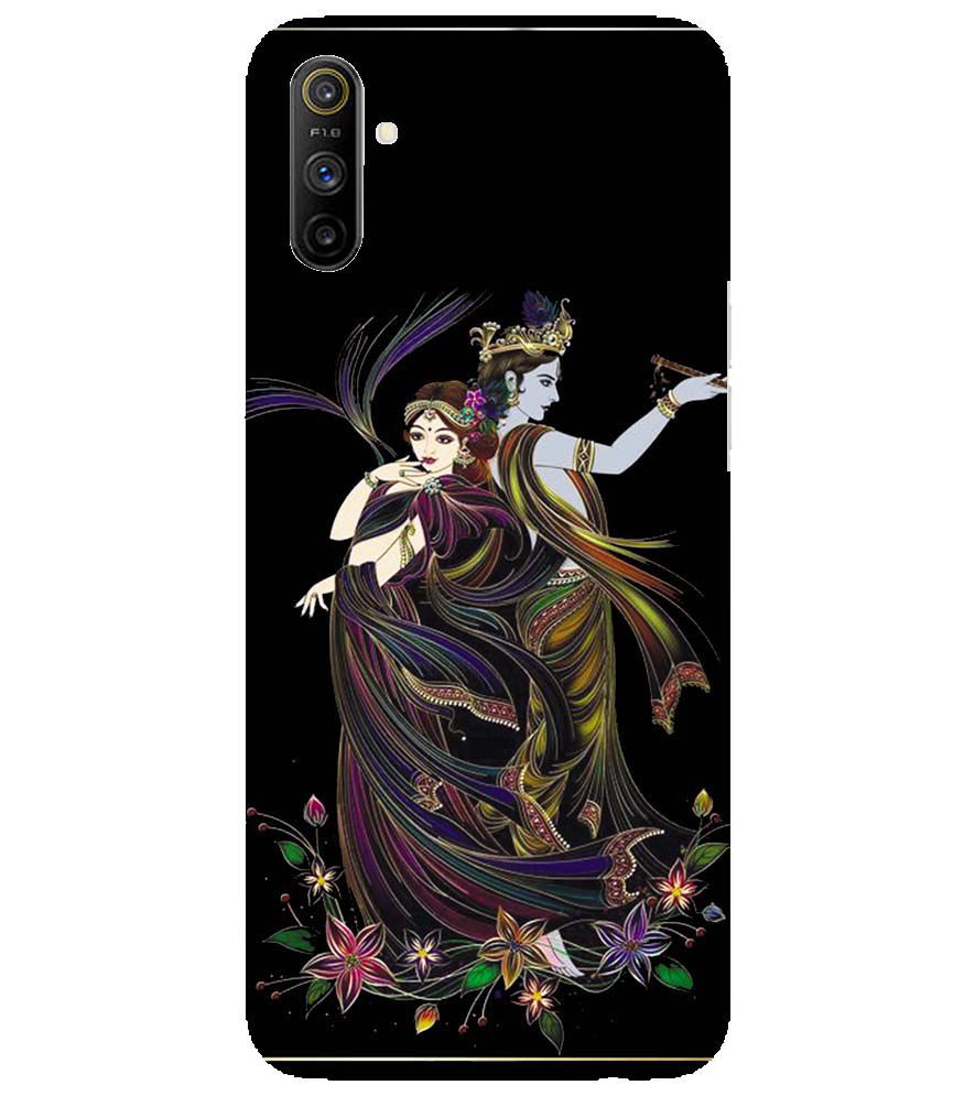 BG0074-Jai Radha Krishna Back Cover for Realme Narzo 10A