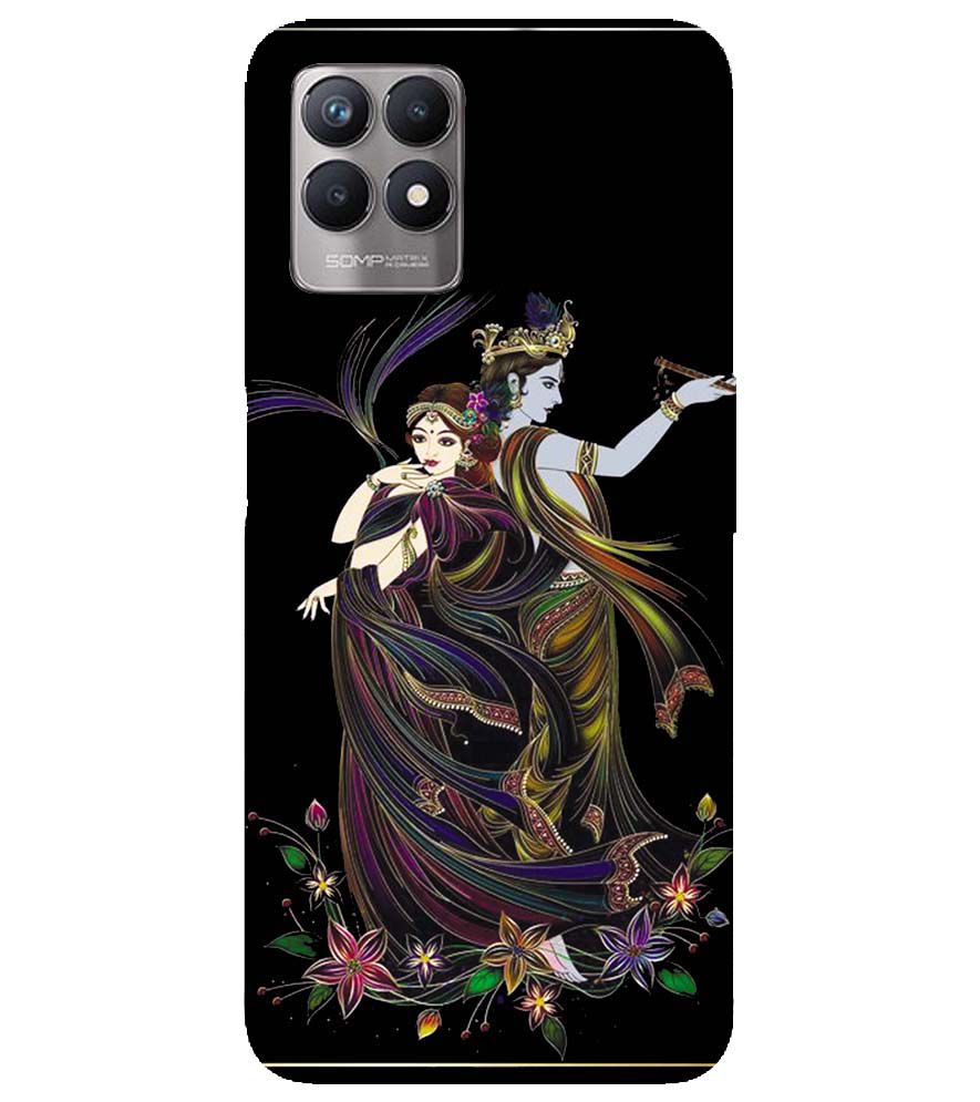 BG0074-Jai Radha Krishna Back Cover for Realme Narzo 50