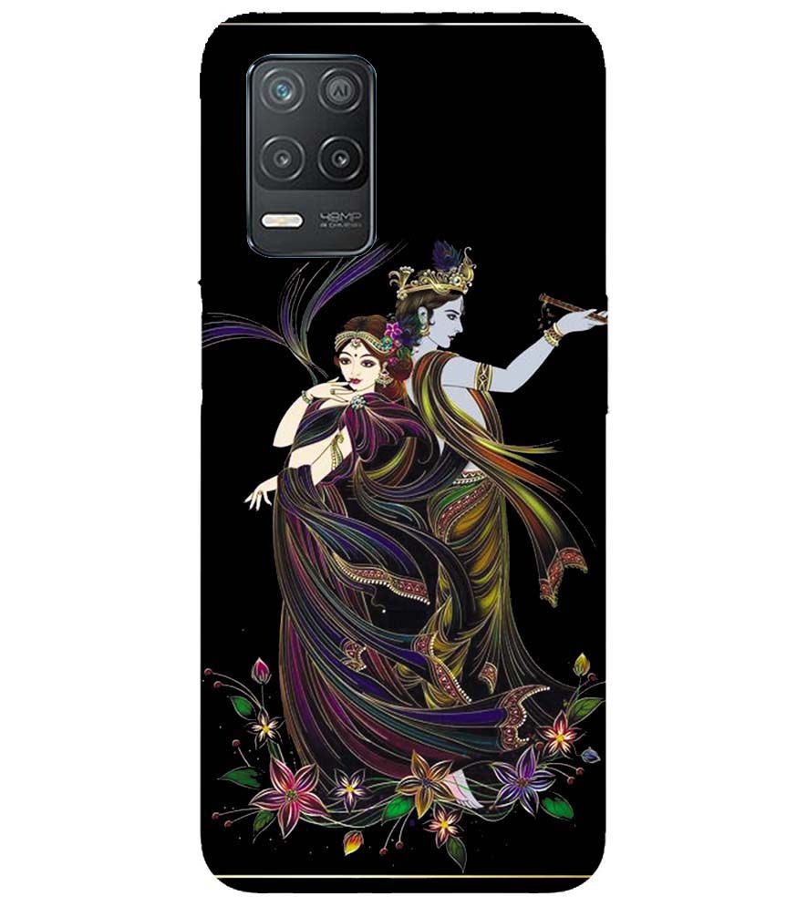 BG0074-Jai Radha Krishna Back Cover for Realme V13 5G