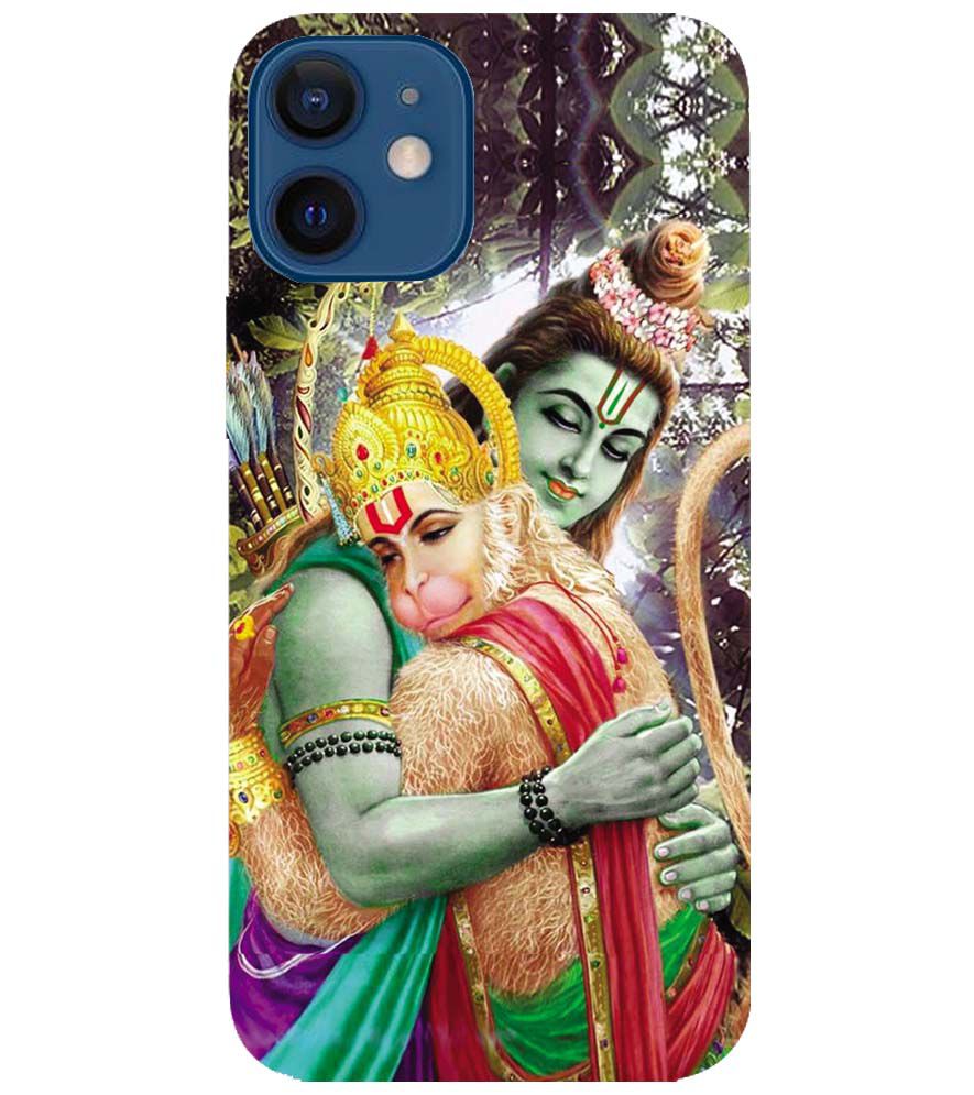 BG0075-Ram And Hanuman Ji Back Cover for Apple iPhone 12 Mini