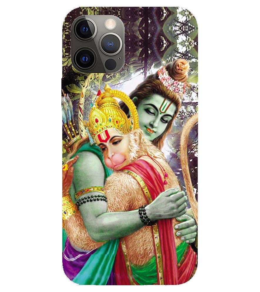 BG0075-Ram And Hanuman Ji Back Cover for Apple iPhone 12 Pro