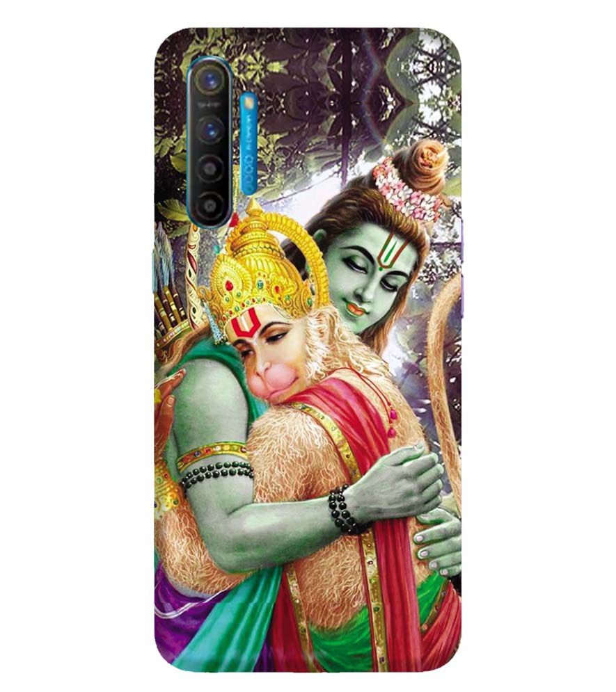 BG0075-Ram And Hanuman Ji Back Cover for Oppo K5