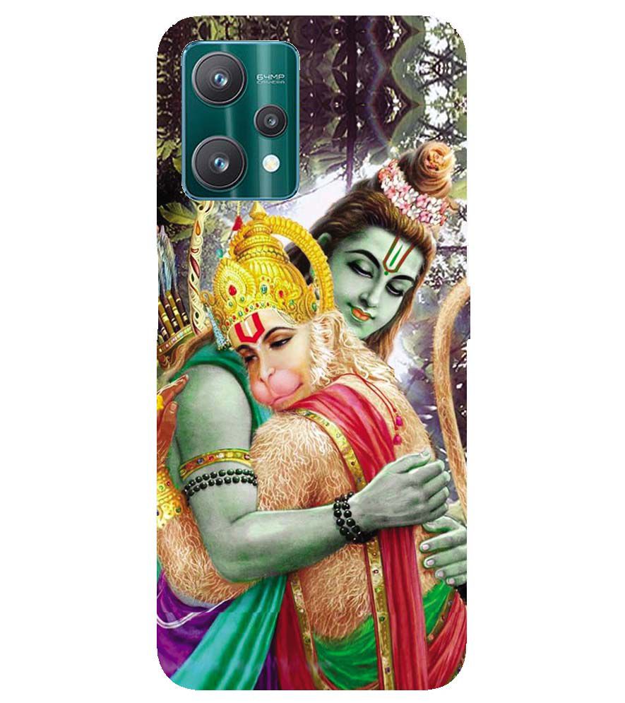 BG0075-Ram And Hanuman Ji Back Cover for Realme 9 Pro+