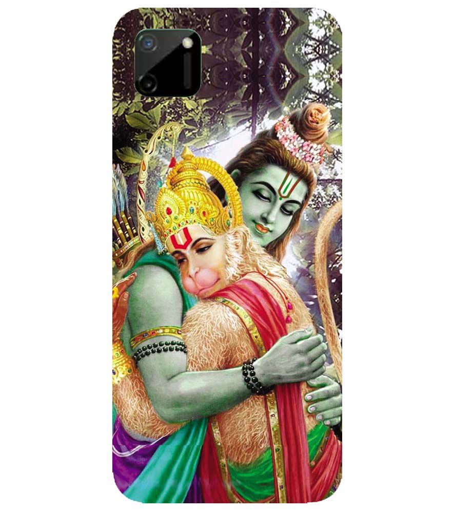 BG0075-Ram And Hanuman Ji Back Cover for Realme C11