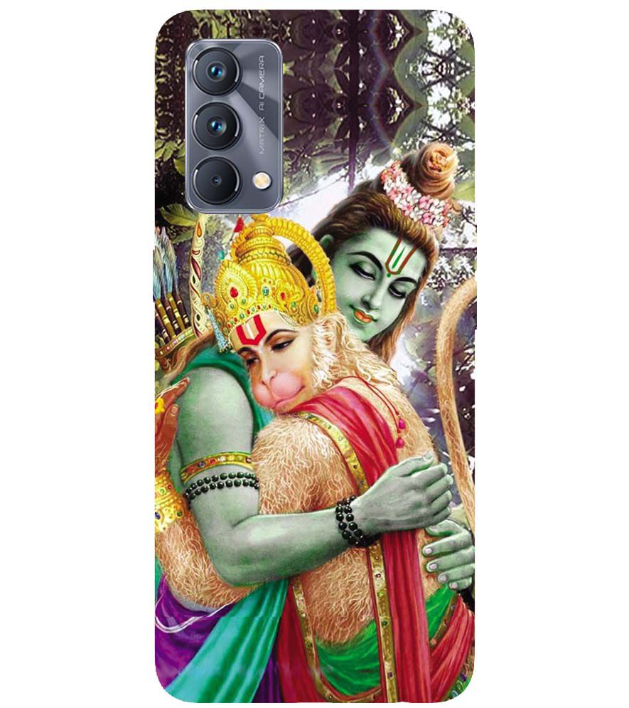 BG0075-Ram And Hanuman Ji Back Cover for Realme GT Master