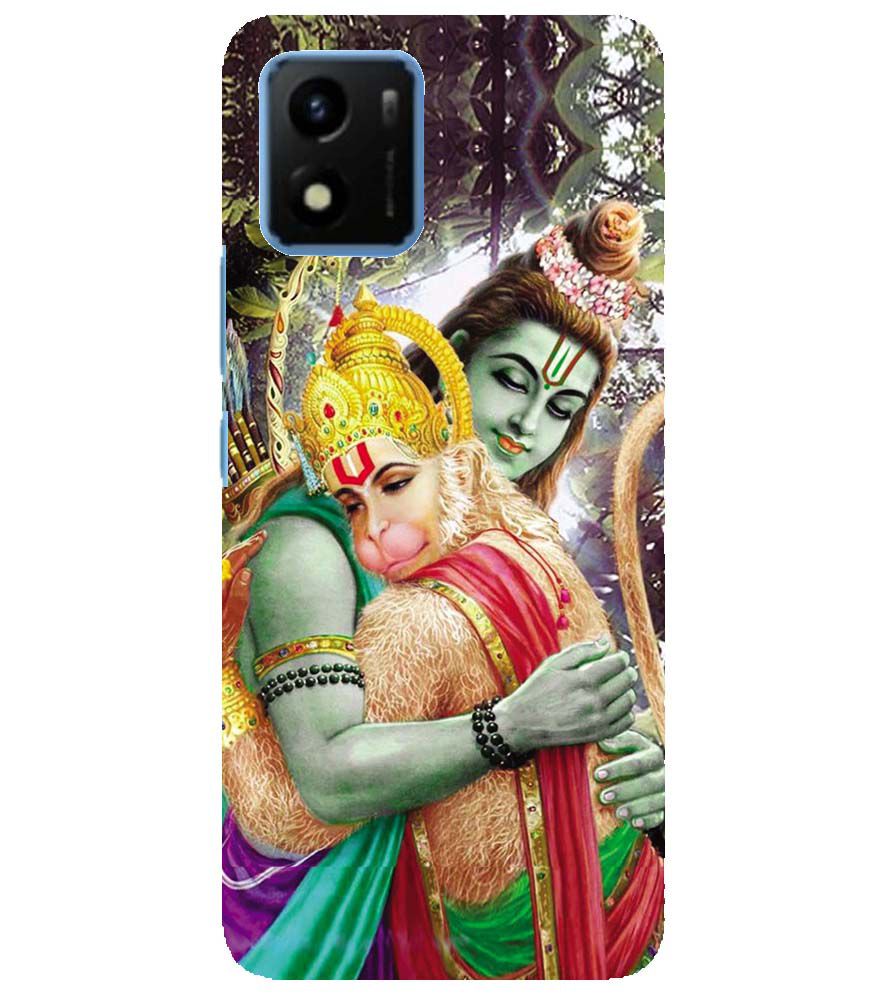 BG0075-Ram And Hanuman Ji Back Cover for vivo Y01