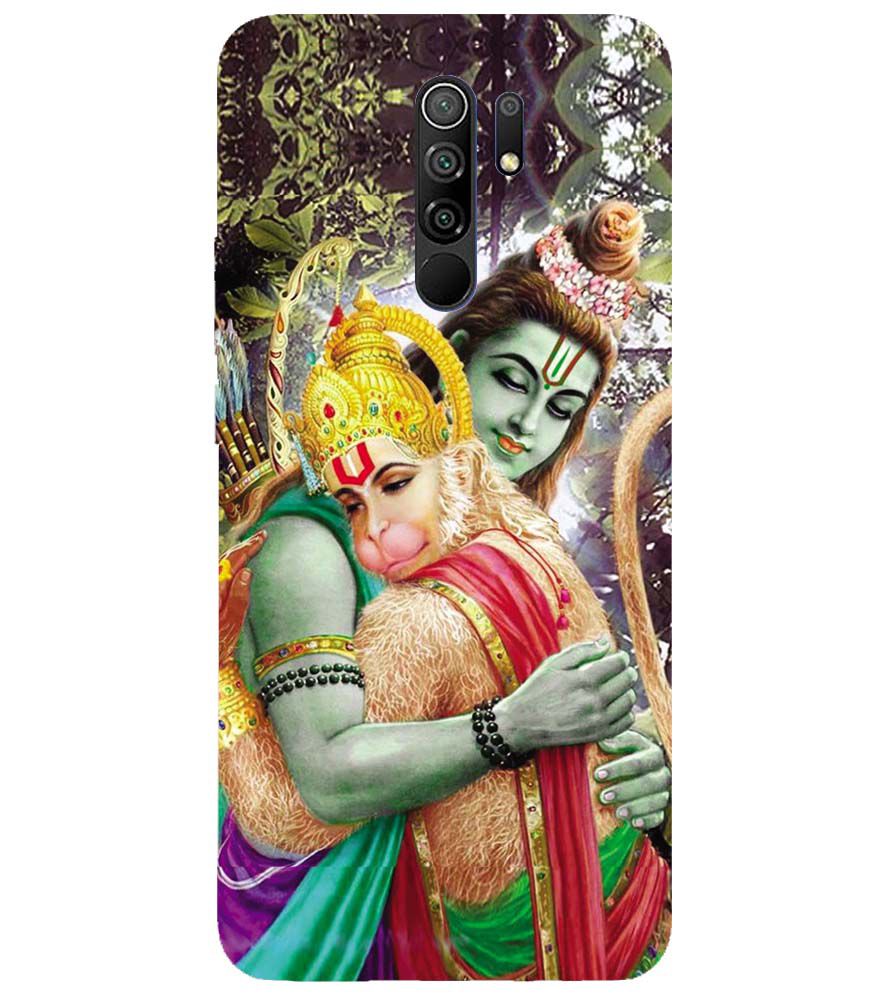 BG0075-Ram And Hanuman Ji Back Cover for Xiaomi Poco M2