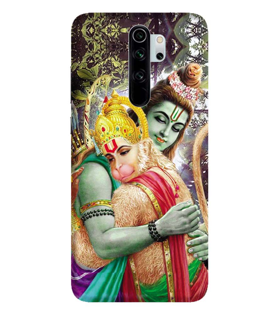 BG0075-Ram And Hanuman Ji Back Cover for Xiaomi Redmi Note 8 Pro