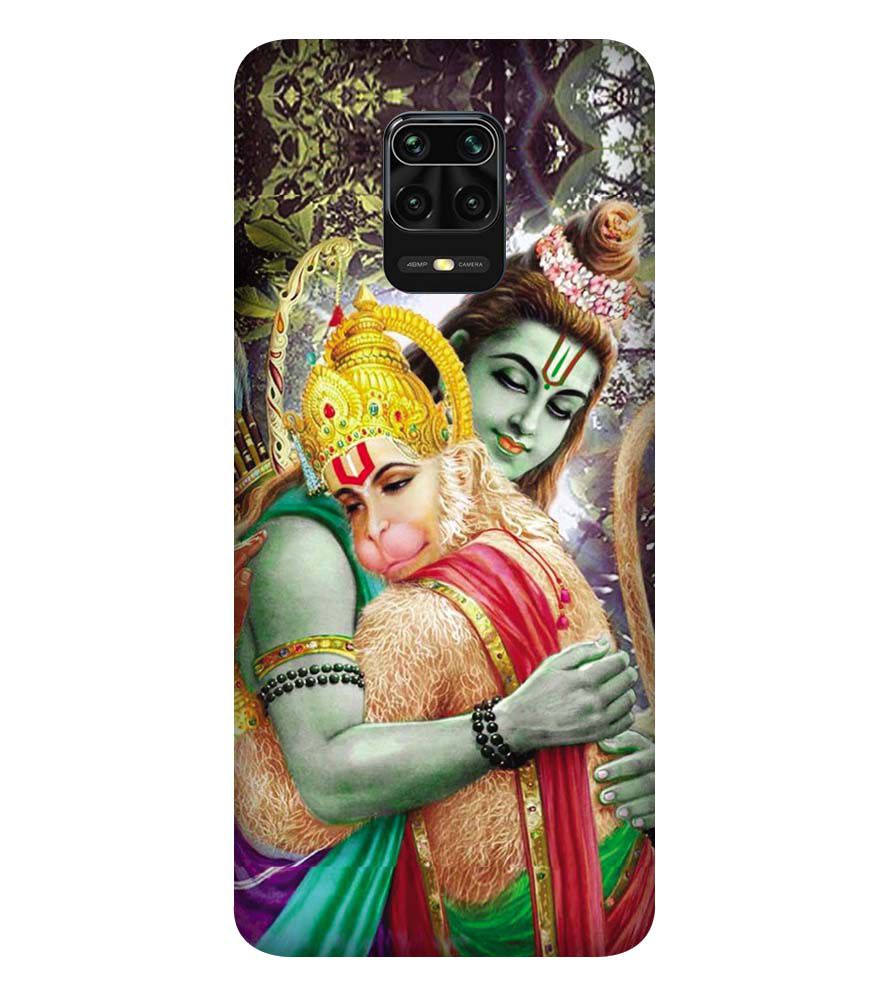 BG0075-Ram And Hanuman Ji Back Cover for Xiaomi Redmi Note 9S