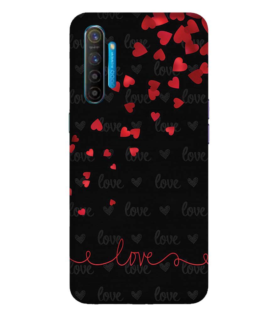 BT0003-Love Quote In A Black Back Ground Back Cover for Oppo K5