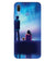 BT0106-A Girl And Boy With Blue Night Background Back Cover for Huawei Honor Play