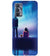 BT0106-A Girl And Boy With Blue Night Background Back Cover for Realme GT Master