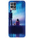 BT0106-A Girl And Boy With Blue Night Background Back Cover for Realme Narzo 50