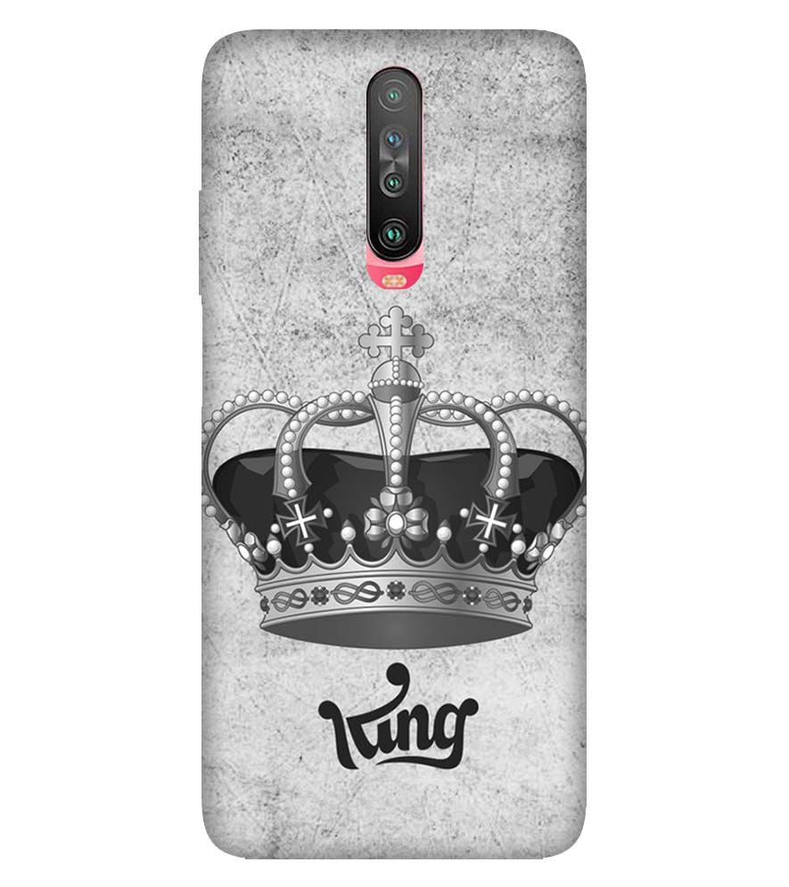 BT0229-King Back Cover for Xiaomi Poco X2