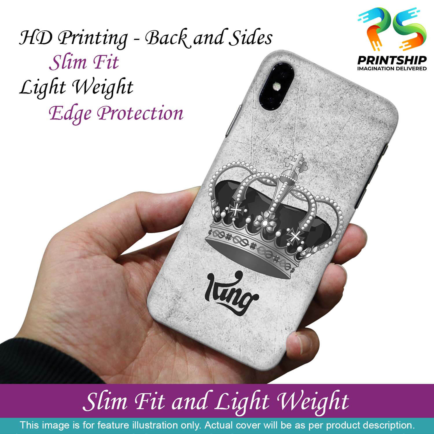 BT0229-King Back Cover for Realme V13 5G