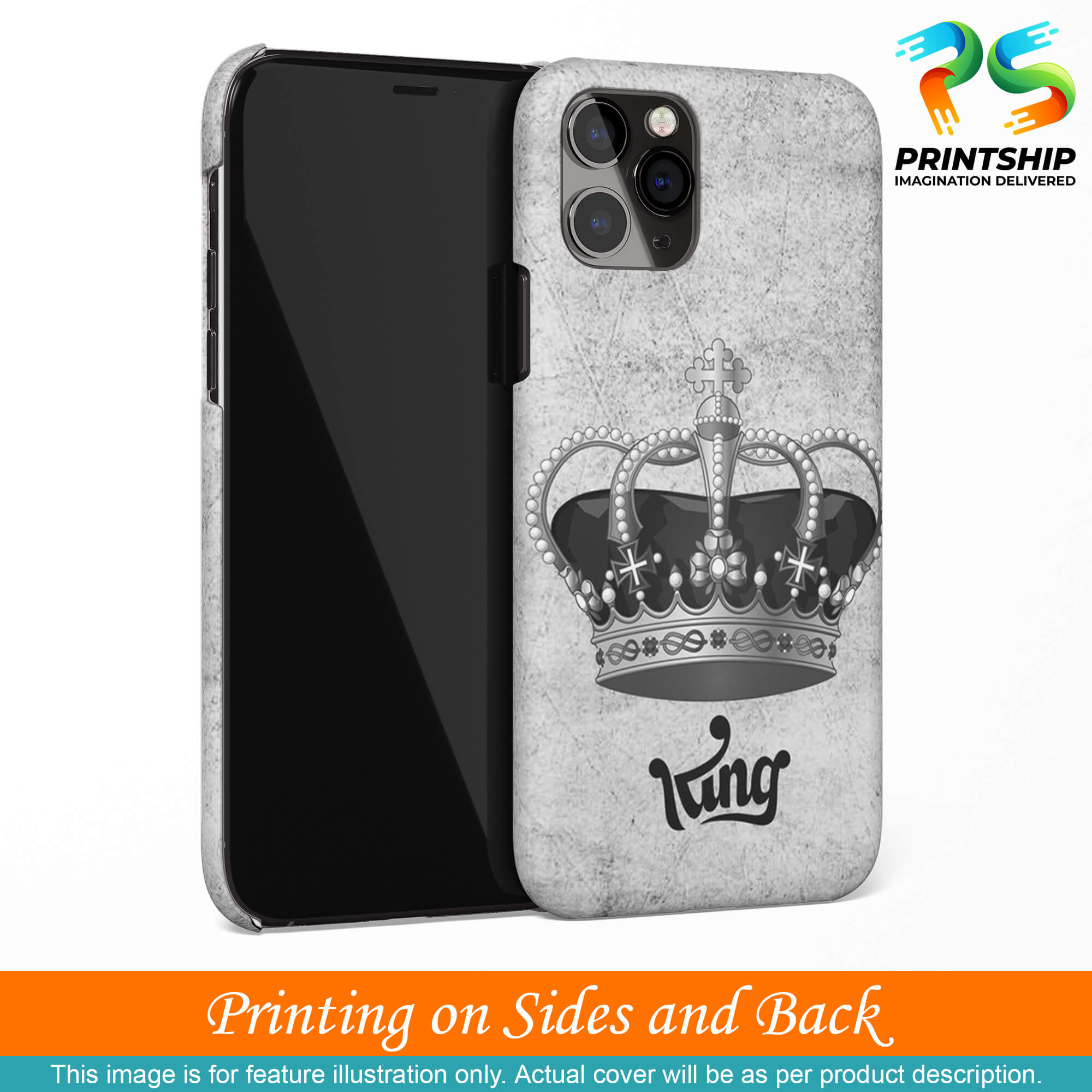 BT0229-King Back Cover for vivo T1 Pro-Image3