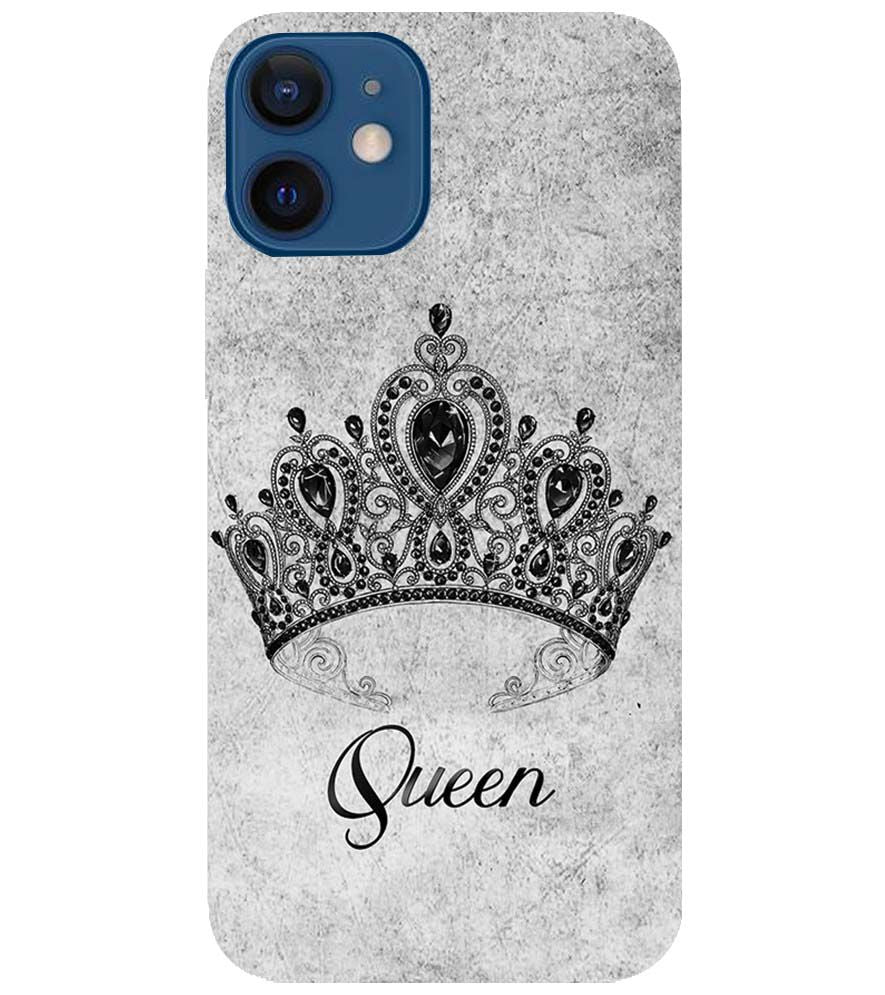 BT0231-Queen Back Cover for Apple iPhone 12 Mini