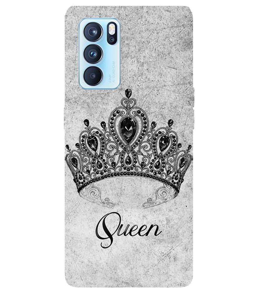 BT0231-Queen Back Cover for Oppo Reno6 5G