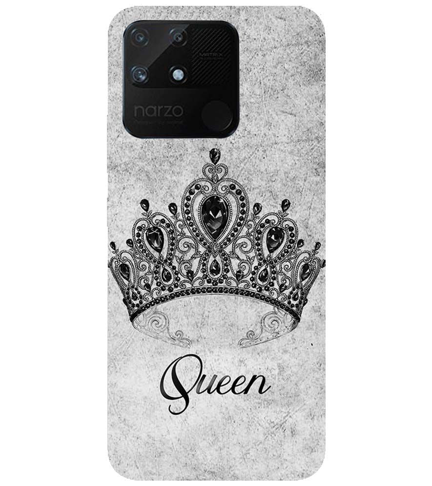 BT0231-Queen Back Cover for Realme Narzo 50A