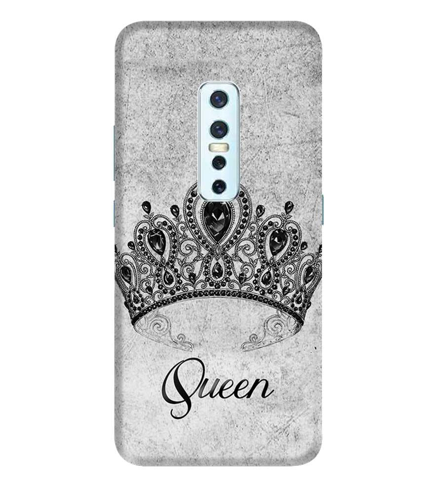 BT0231-Queen Back Cover for Vivo V17 Pro